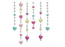 Stickdatei - Herzvorhang